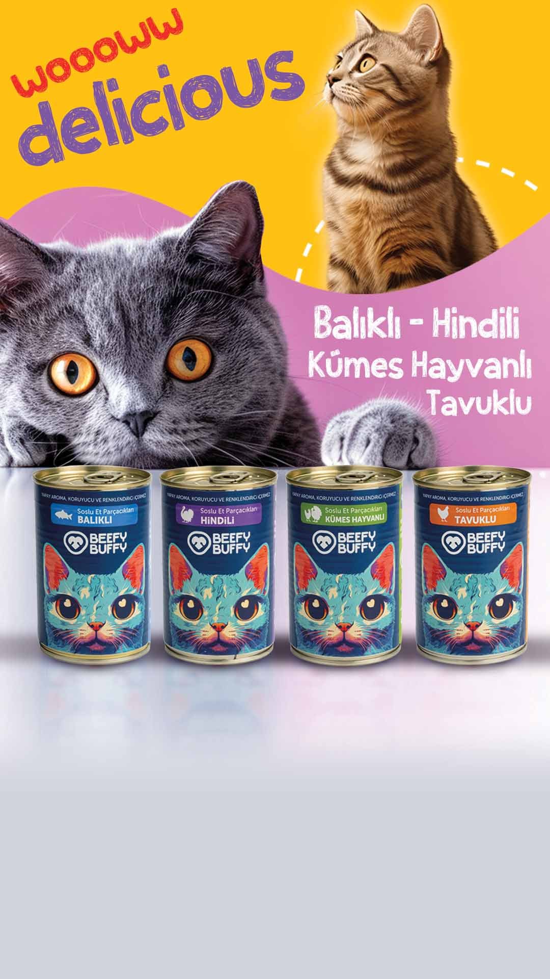 Kedi Maması Mobil Banner 3