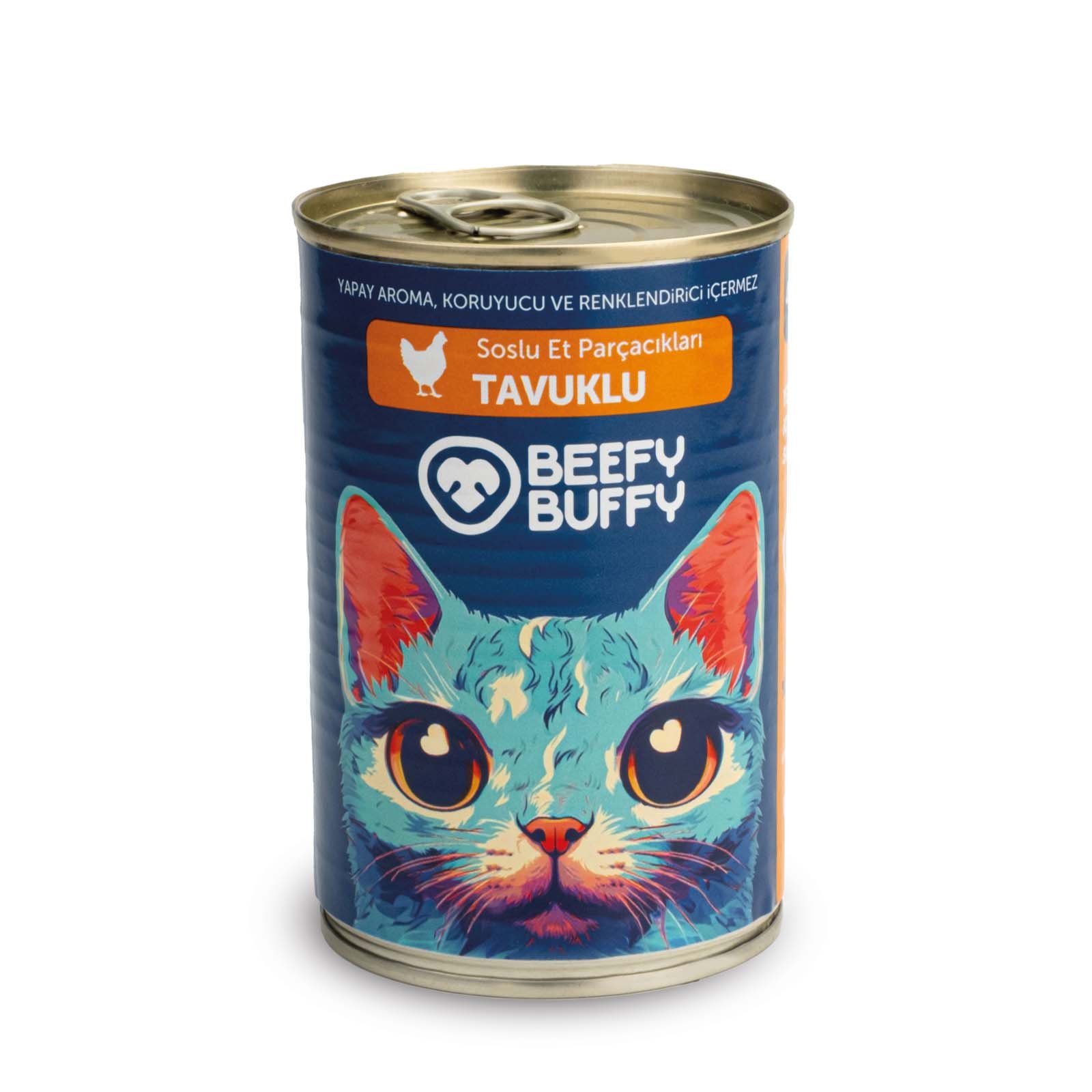 Beffy Buffy Tavuklu Kedi Konserve Mama