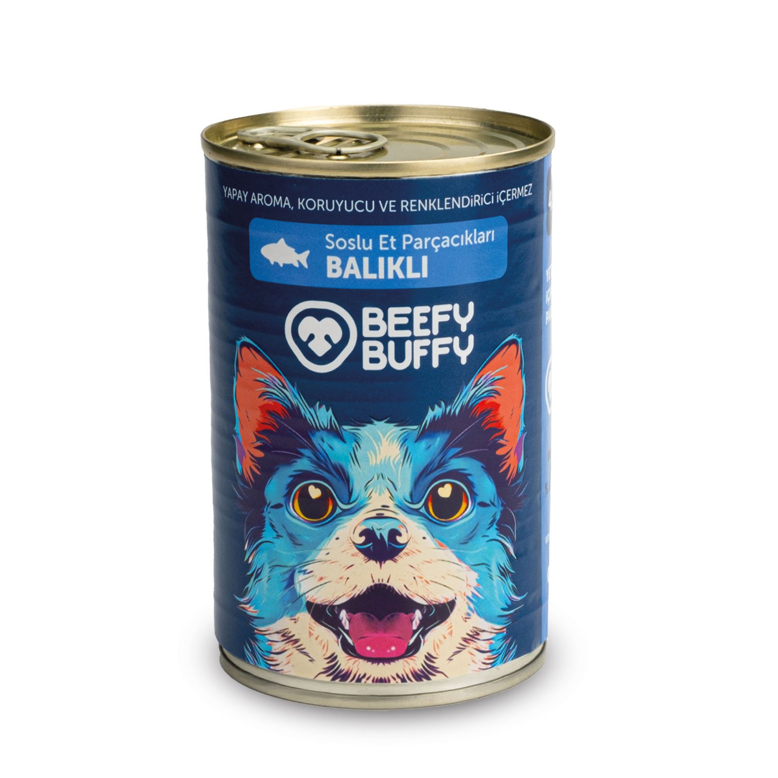 Beffy Buffy Balıklı Köpek Konserve Mama