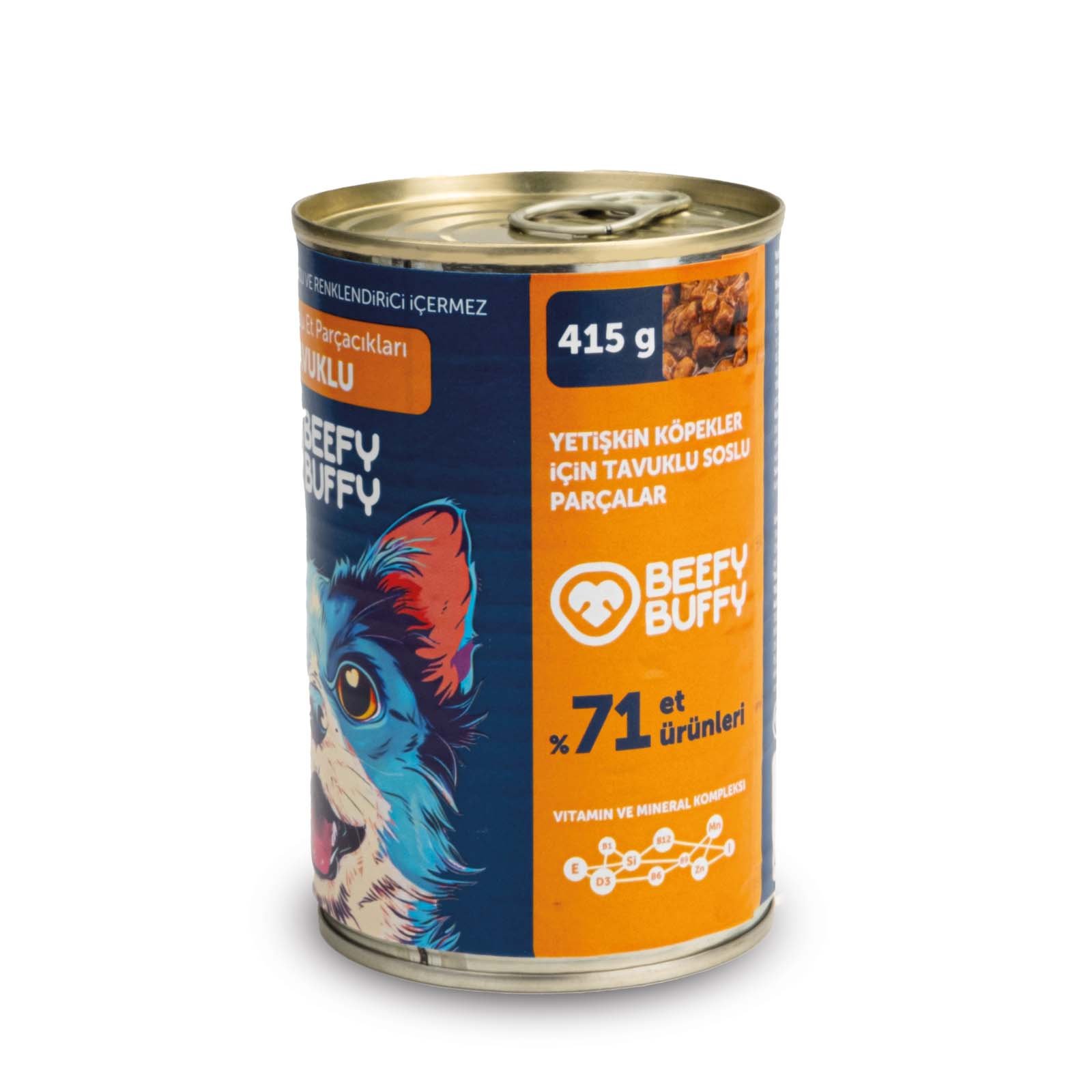 Beffy Buffy Tavuklu Köpek Konserve Mama - Alternatif Görsel